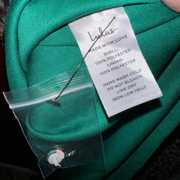 Lulus Floral Forever Green and Pink Floral Print Smocked Skater Dress NWT - Picture 13 of 15